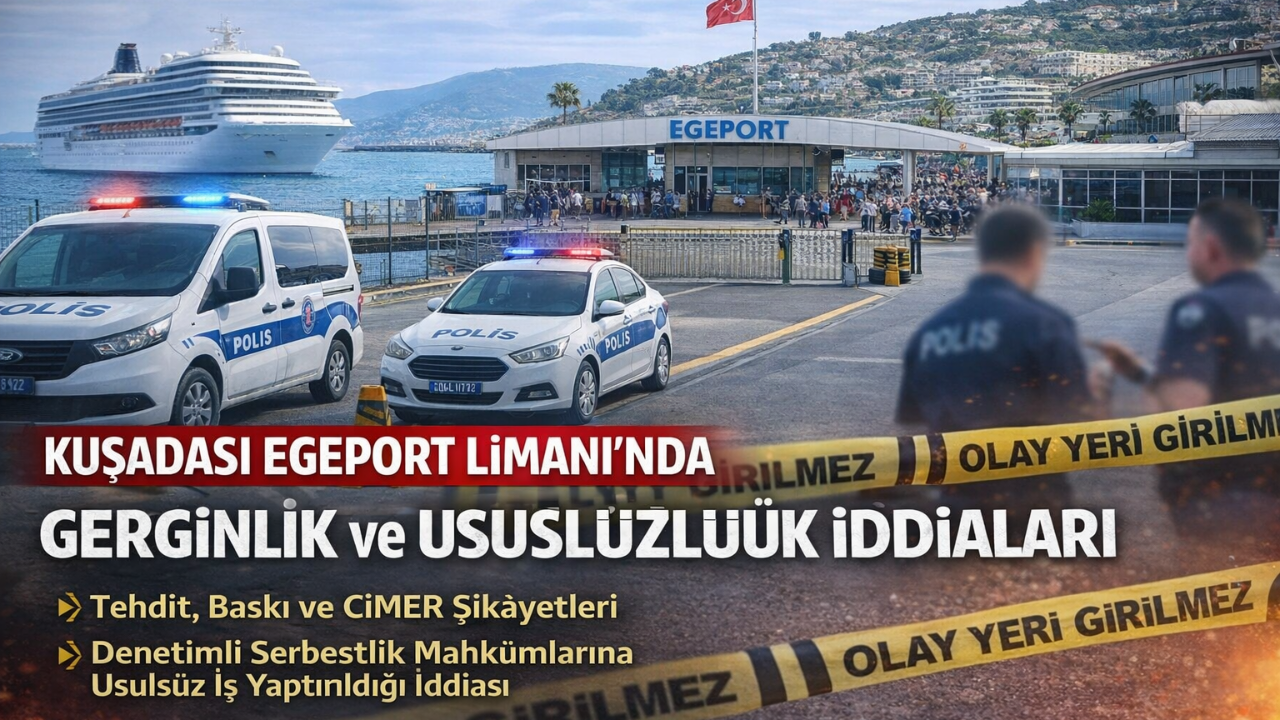 Kuşadası Egeport Limanı’nda Skandal İddialar