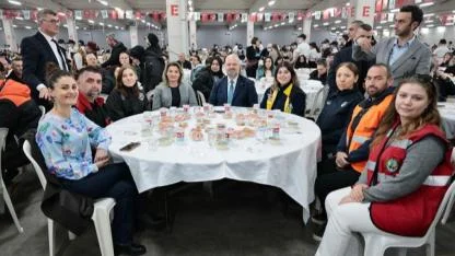 Menemen’de Belediye Personeline Ramazan Buluşması