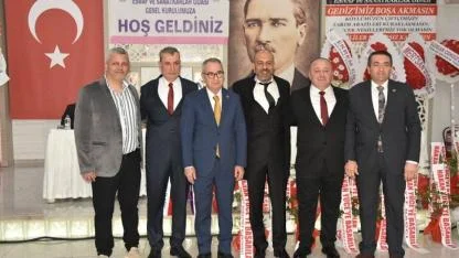 Saruhanlı Esnaf Odası’nda Yeni Başkan Cengiz