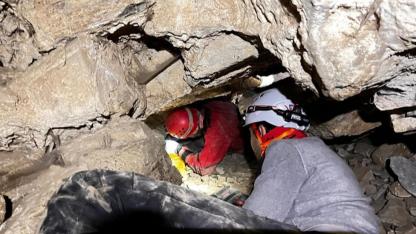 Selçuk’ta Mağarada Zorlu Kurtarma Operasyonu