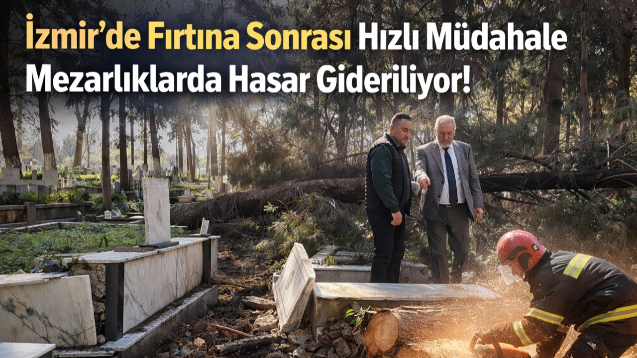 63 Mezar Zarar Gördü