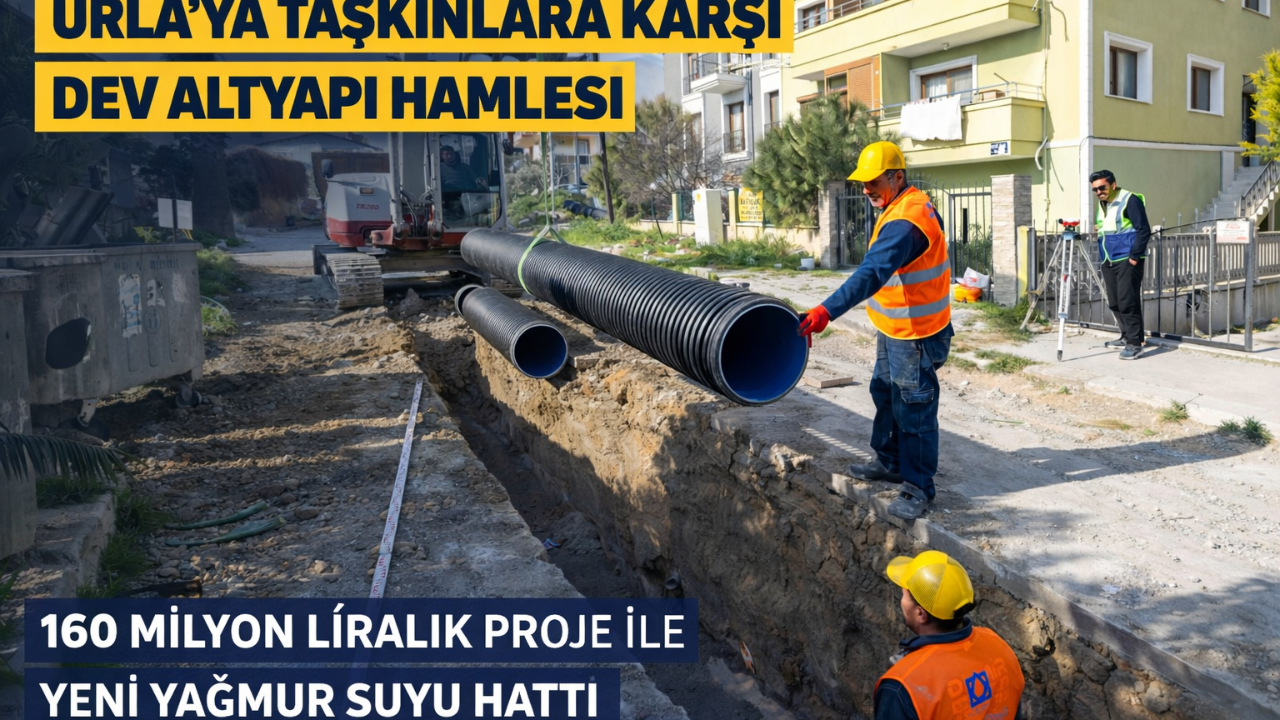 9 Kilometrelik Dev Proje Taşkınları Önleyecek