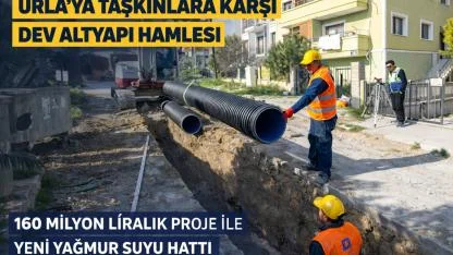 9 Kilometrelik Dev Proje Taşkınları Önleyecek