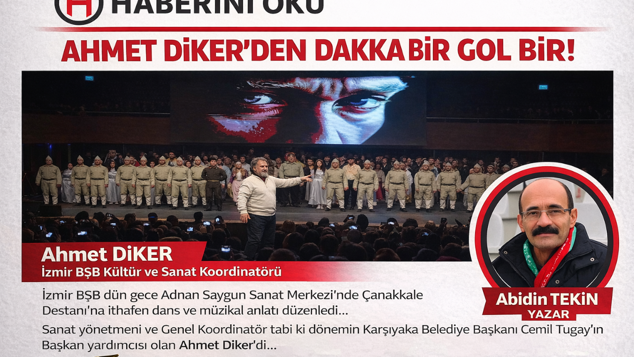 AHMET DİKER'DEN DAKKA BİR GOL BİR!