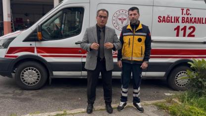 Ambulansa Ceza Şoku!