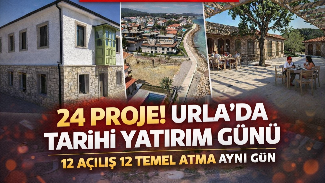Aynı Gün 12 Açılış 12 Temel Atma