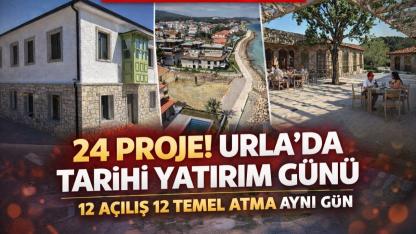 Aynı Gün 12 Açılış 12 Temel Atma