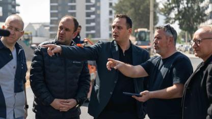 Başkan Eşki Sahada! Çalışmaları Yerinde İnceledi
