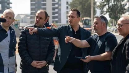 Başkan Eşki Sahada! Çalışmaları Yerinde İnceledi