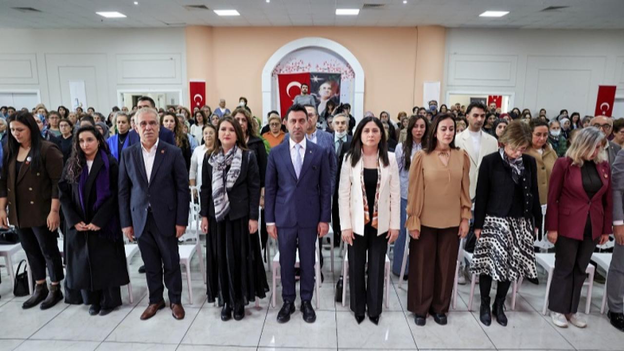 Bayraklı’da kadın emeği ve eşitlik konuşuldu