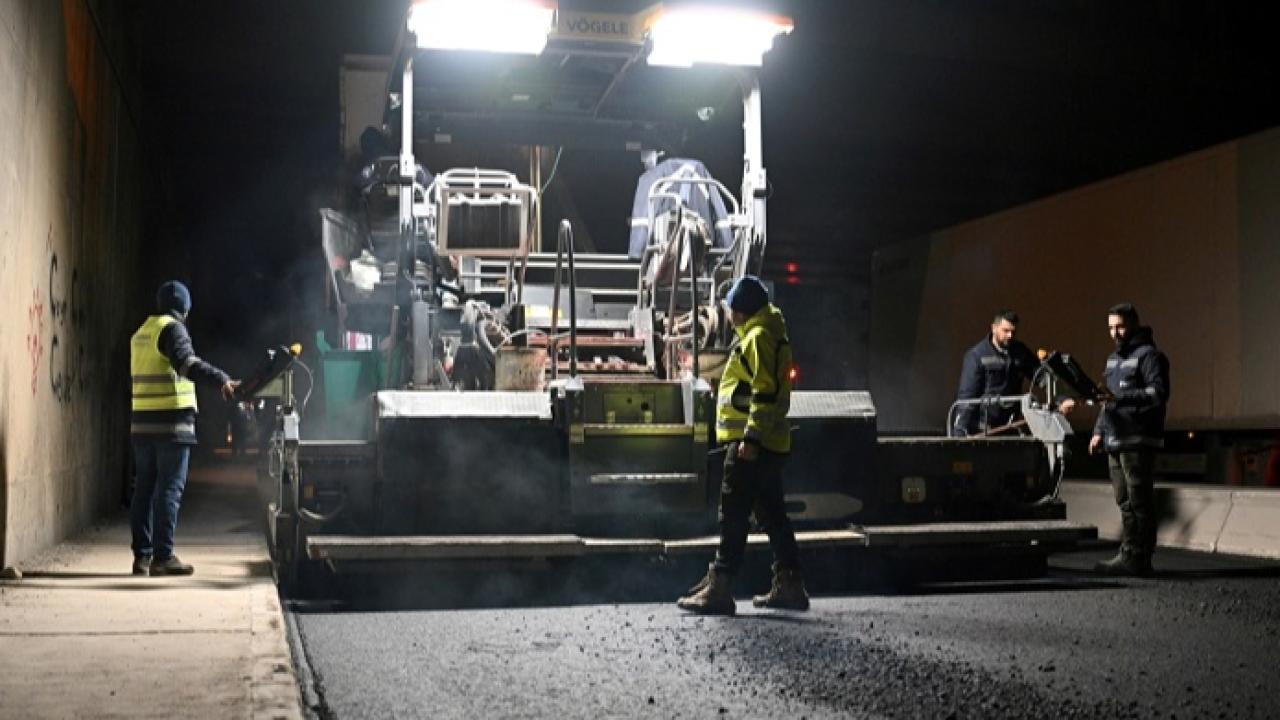 Bornova’da Yollara Gece Dokunuşu