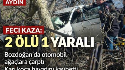 Bozdoğan’da Feci Kaza: Karı Koca Hayatını Kaybetti