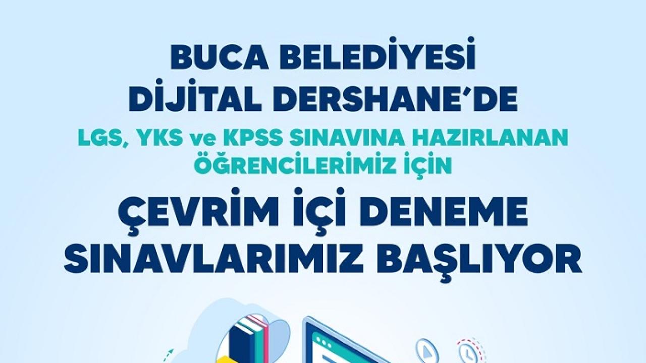 Buca’da öğrencilere ücretsiz online deneme sınavı