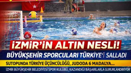 Büyükşehir Sporcuları Türkiye’yi Salladı