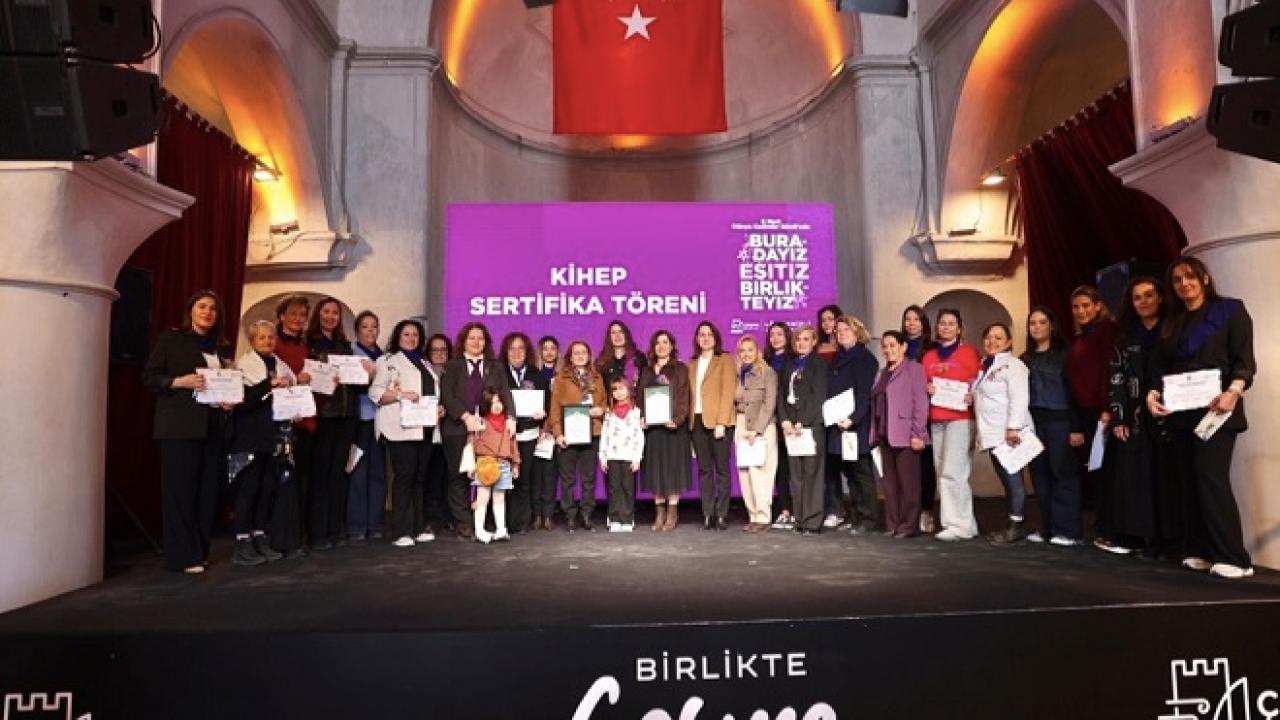 Çeşme’de kadınlardan eşitlik vurgusu