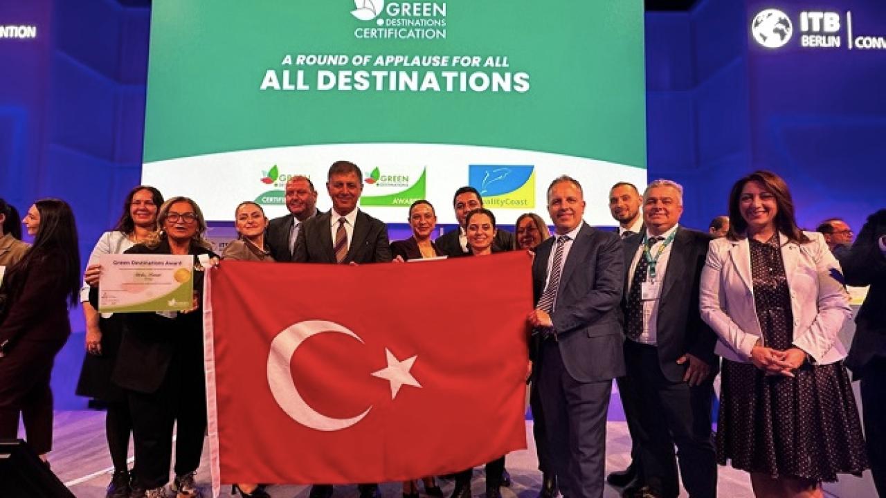 Çeşme’ye Sürdürülebilir Turizmde Altın Başarı