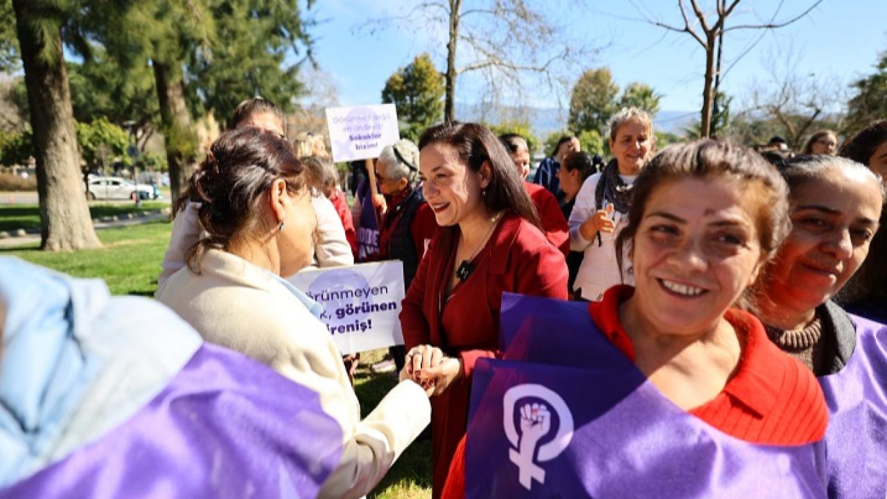 Efes Selçuk’ta 8 Mart Yürüyüşü