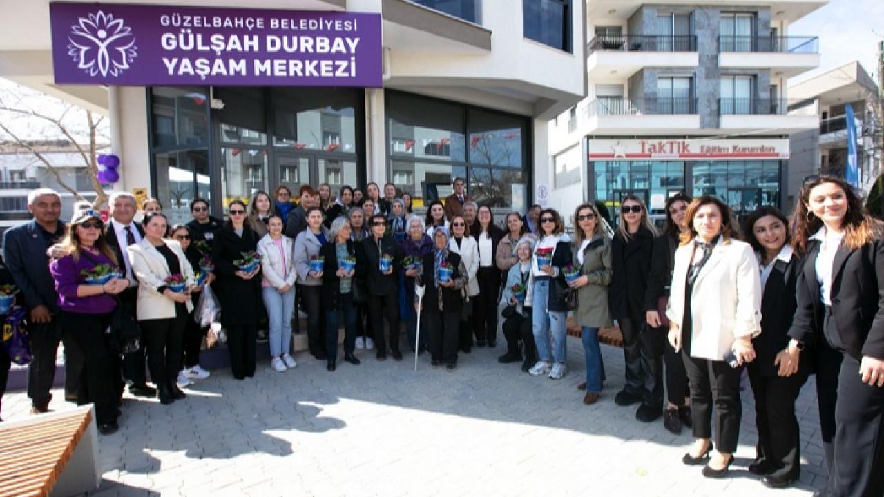 Güzelbahçe’de Kadın Mücadelesine Adanan Yaşam Merkezi Açıldı