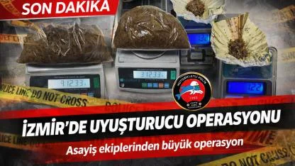 İzmir’de Bir Haftada Çok Sayıda Suç Unsuru Ele Geçirildi