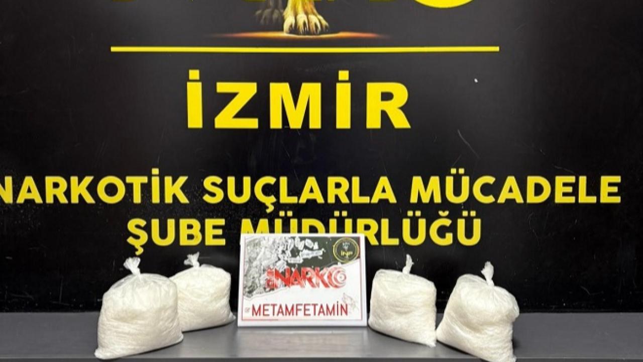 İzmir’de kargo operasyonu: 9 kilo metamfetamin ele geçirildi