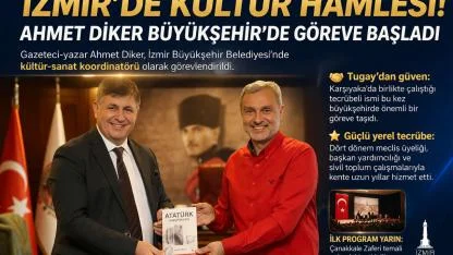 İzmir’de Kültür-Sanat Yönetimi Diker’e Emanet