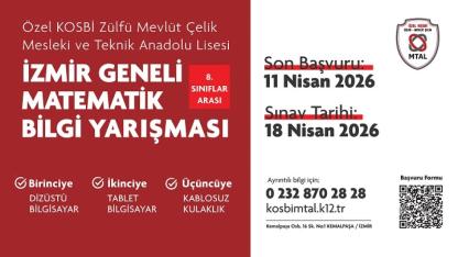 İzmir’de matematik yarışması heyecanı