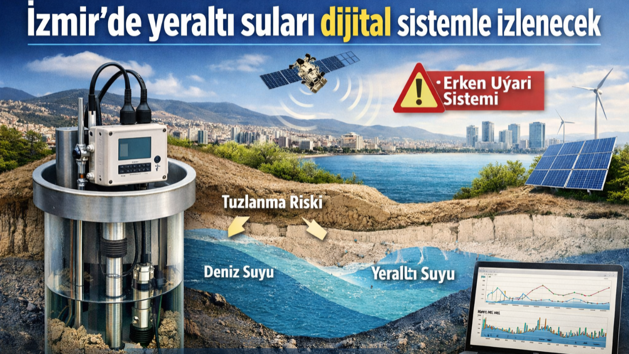 İzmir’de yeraltı suları dijital sistemle izlenecek