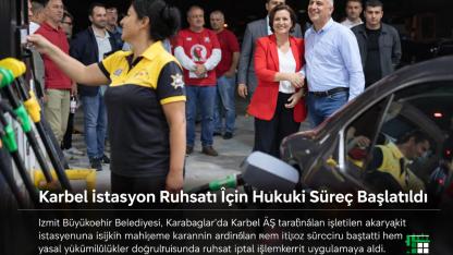 Karbel İstasyon Ruhsatı İçin Hukuki Süreç Başlatıldı