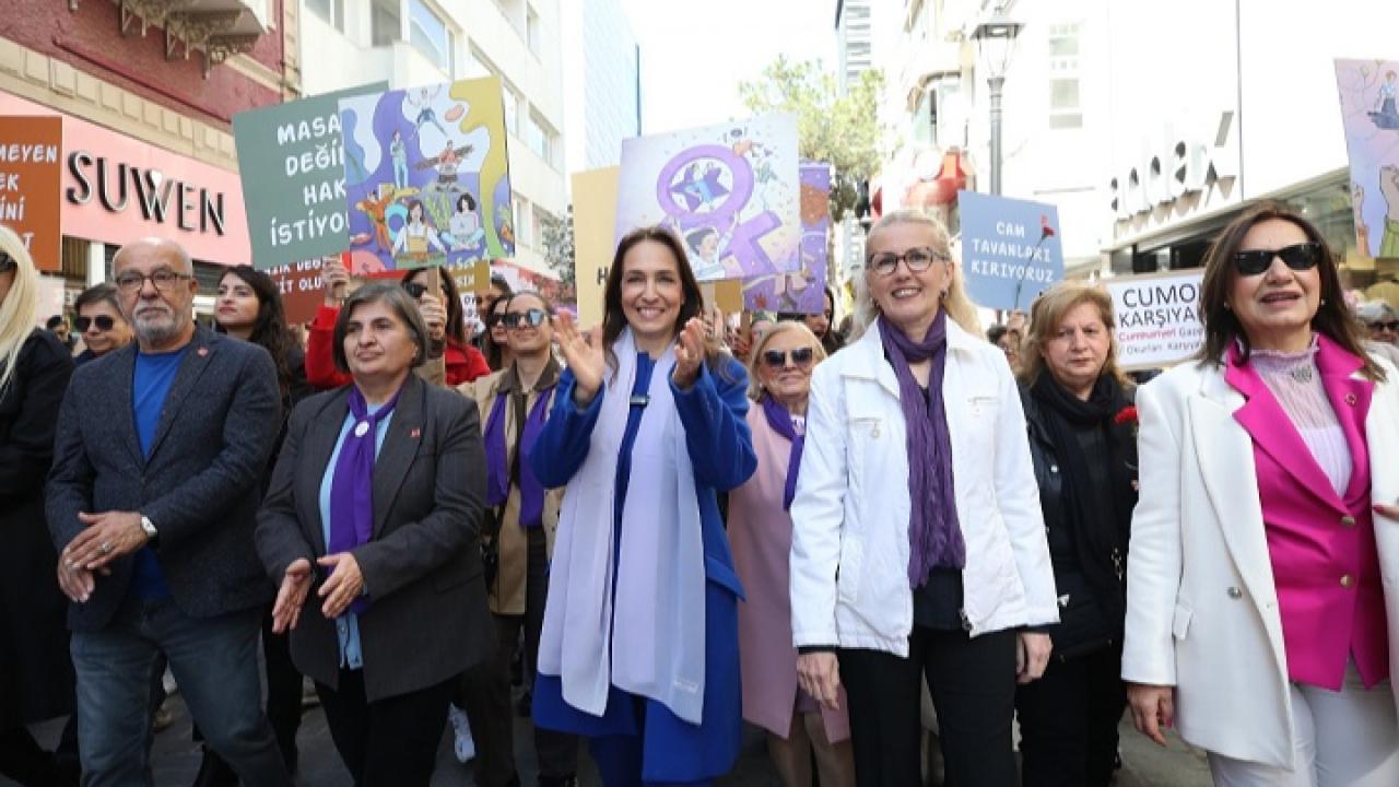 Karşıyaka’da 8 Mart’ta Dayanışma Mesajı