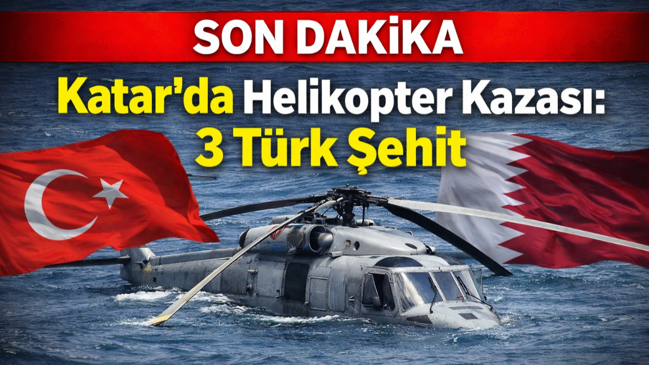 Katar’da Acı Kayıp: Helikopter Kazasında 3 Türk Şehit