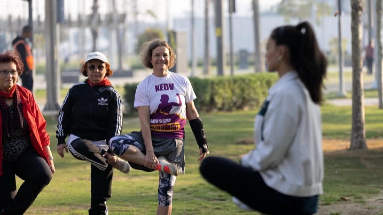 Konak’ta parklar sabah sporu ile canlanacak