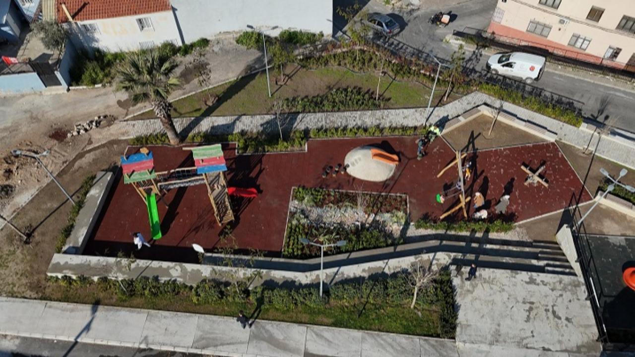 Konak’ta Parklara Doğa Dostu Dokunuş