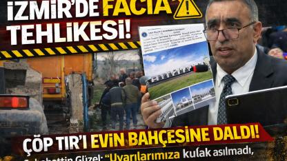 Kontrolden Çıkan TIR Bahçe Duvarını Yıktı