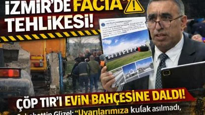 Kontrolden Çıkan TIR Bahçe Duvarını Yıktı