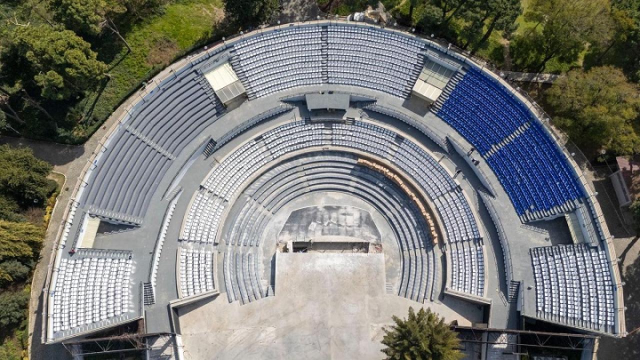 Kültürpark Açık Hava Tiyatrosu Yenileniyor