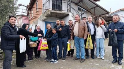 Kuşluk Köyü’nde Bayramın En Tatlı Geleneği