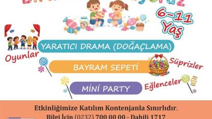 Menderes’te Çocuklara Özel Bayram Şenliği