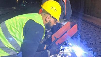 Metroda Çalışmalar Tamamlandı