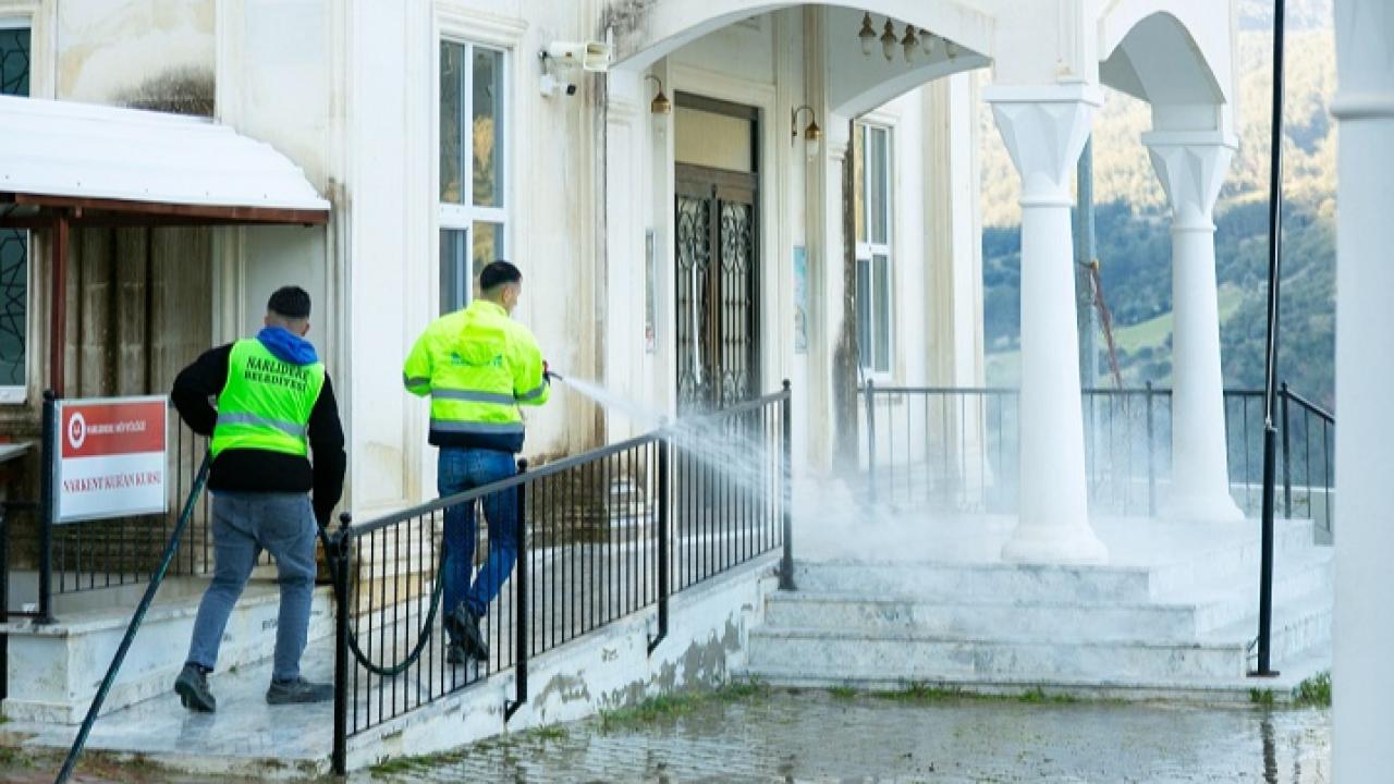 Narlıdere’de Bayram Öncesi Temizlik