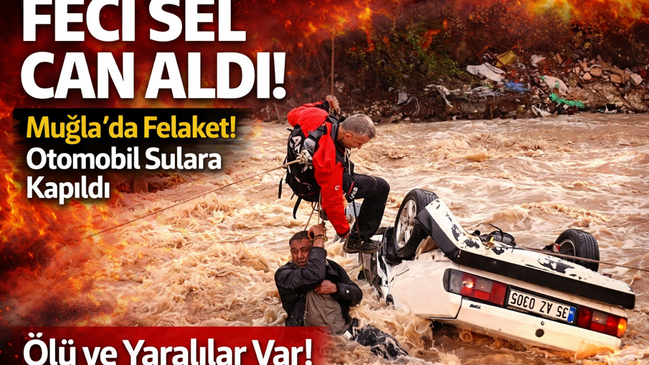 Sağanak Felakete Dönüştü: 1 Ölü, 1 Yaralı