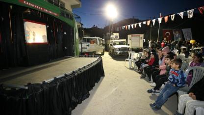 Sancaklı’da Ramazan sofrası kuruldu