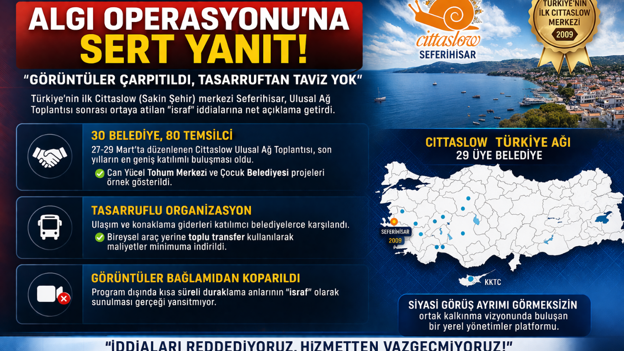 Seferihisar’dan “Algı Operasyonu” Tepkisi!