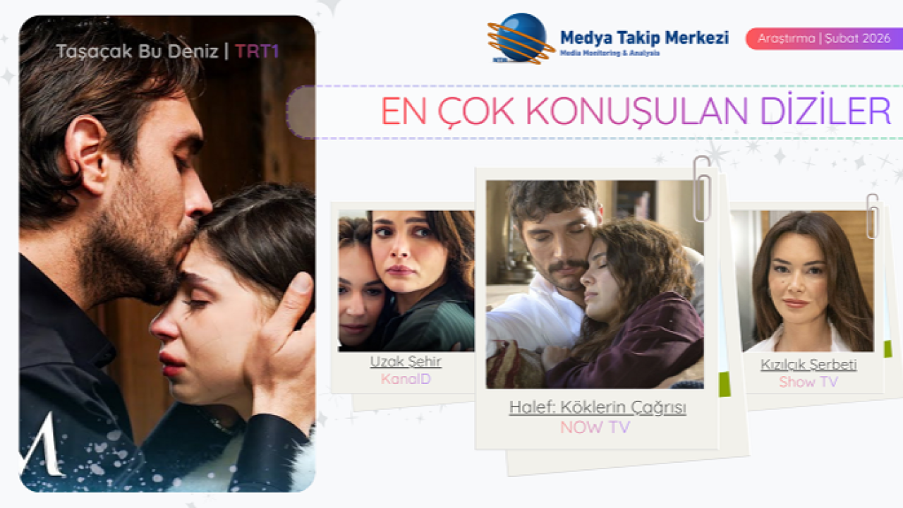 Şubat ayında diziler dijital gündemi domine etti