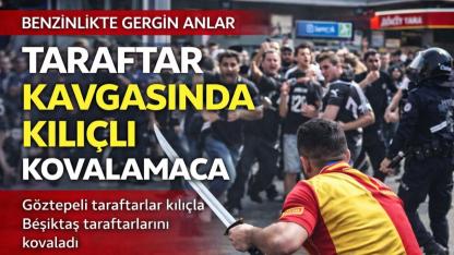 Taraftar Kavgasında Kılıçlı Kovalamaca