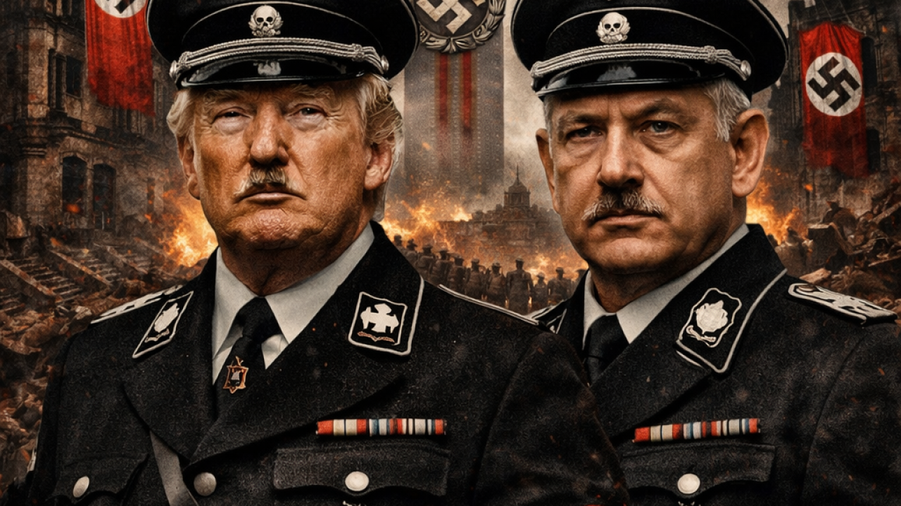 Turamp ve Netenyahu, günümüzün Hitler’i oldu!