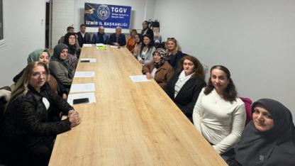 Türkiye Gelişim ve Gençlik Vakfı İzmir Teşkilatı İstişare Toplantısında Bir Araya Geldi