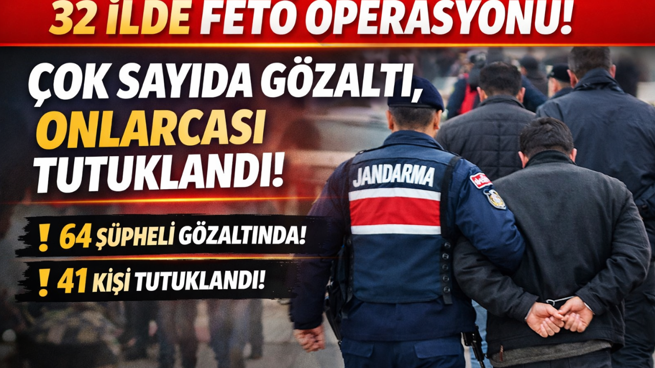 Türkiye Genelinde FETÖ Operasyonu