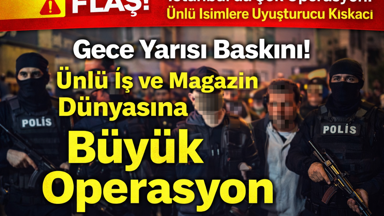 Ünlü İsimlere Uyuşturucu Kıskacı