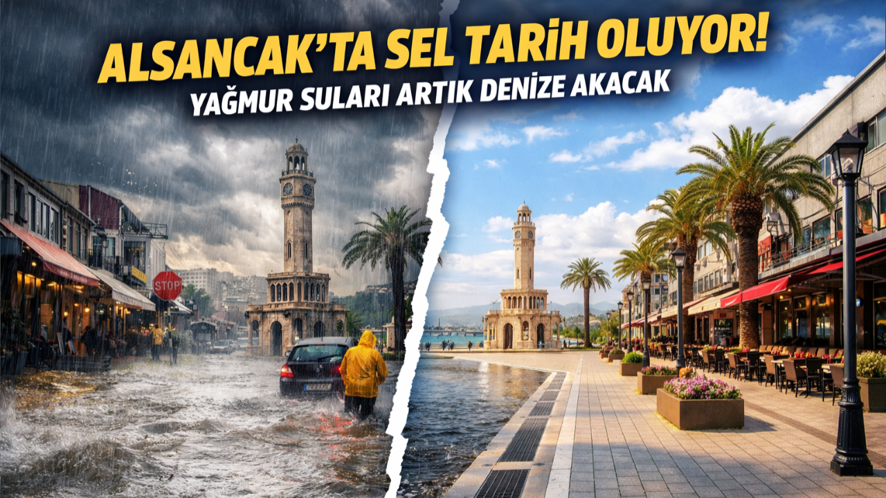 Yağmur Suları Denize Akacak