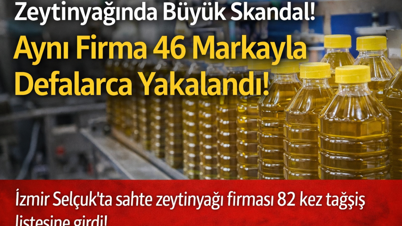 Zeytinyağında Büyük Skandal!